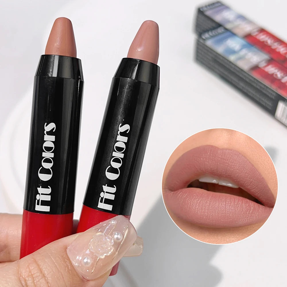 Moisturizing Lip Liner Pencil Lasting Waterproof Outline Lips Shape Nude Brown Lip Pen Matte Crayon Lipstick Lip Makeup Cosmetic