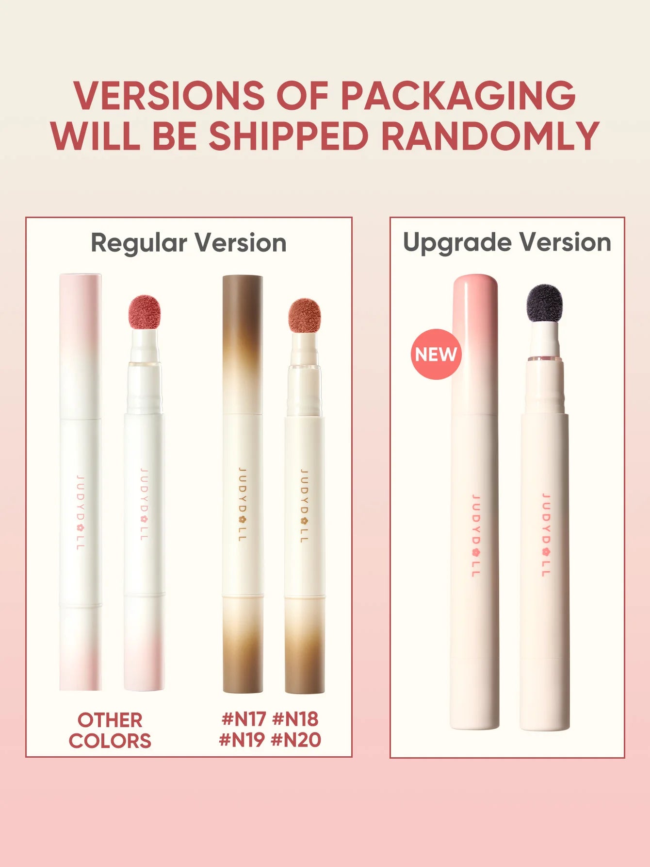 Judydoll Matte Lip Tint, Long-Lasting, Transfer-Proof, Brightening, Full Coverage, Non-Drying, Comfortable Wearing