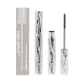 Waterproof Metallic Tube Mascara Black Silk Fiber Long Curling Non-Clumping Eyelash Extensions Spiral Makeup for Eyes