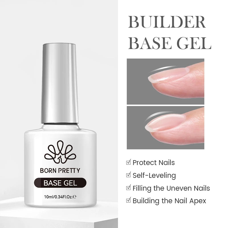 BORN PRETTY 10ml Dark Red Cat Magnetic Gel Nail Polish for Winter Nails DIY Jelly Glass Silver-Light Varnis Semi Permanent