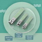 16PCS Professional Nail Clipper Set Stainless Steel Pedicure Tools for Men and Women Nail Care Kit ZJJ06