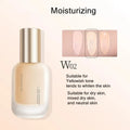 UODO Hydrating Oil-Control Foundation Liquid Long-Lasting Matte Finish Lightweight Formula For Oily&Combination Skin Base Makeup