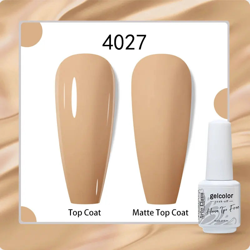 Arte Clavo 8ml HEMA TPO Free Gel Nail Polish Nail Art Manicure Semi Permanent Gel UV Hybrid Varnishes Base Top Coat Enamels New