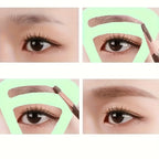 2-piece set of eyebrow shaping templates - DIY eyebrow drawing and decoration, eyebrow tracing card, eyebrow crossing card, eyeb