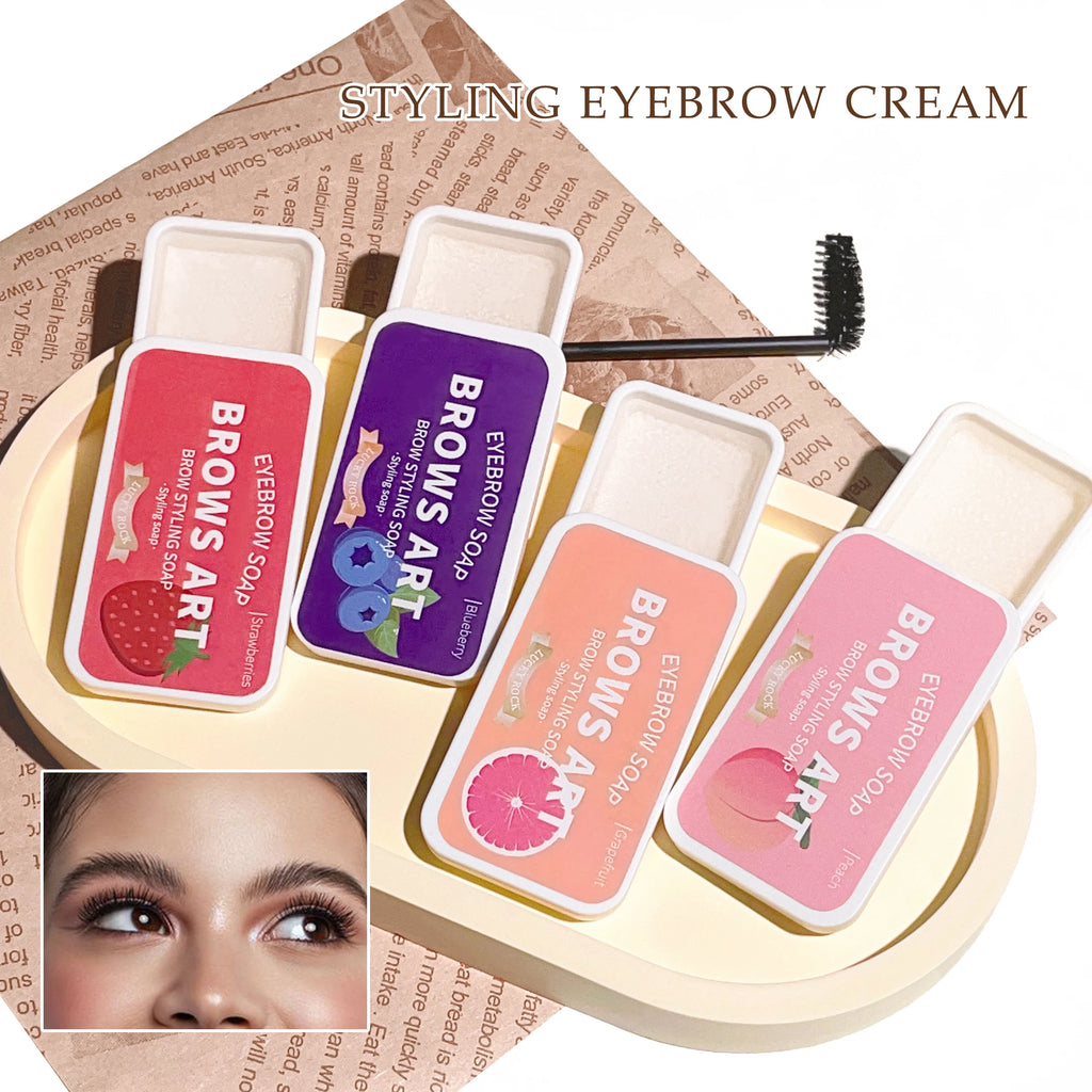 Eyebrow styling cream Three-dimensional and long-lasting transparent eyebrow cream eyebrow glue eyebrow soap eyebrow wax