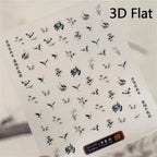 1PCS White French Manicure Strip Nails Sticker Stencil Guide French Nail Art Decals Form Fringe DIY Line Tips Decoration Tools