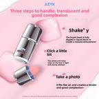 AZTK Liquid Blush Highlighter Contour Stick - Creamy Matte Natural Flush,Face Sculpting & Lifting Effect,Long Lasting Cheek Tint
