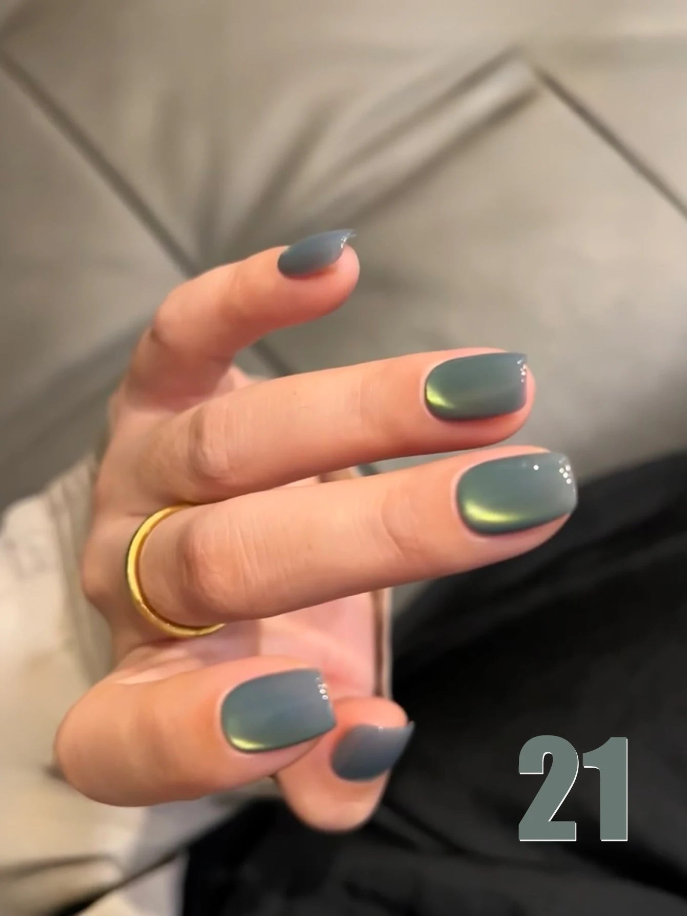 MIANEL 12ML 1-12pcs Jiannan Bistro Cat Eye Gel Nail Polish Blue Nails White Nails Pink Nails Nail Art Use Nail Supplies
