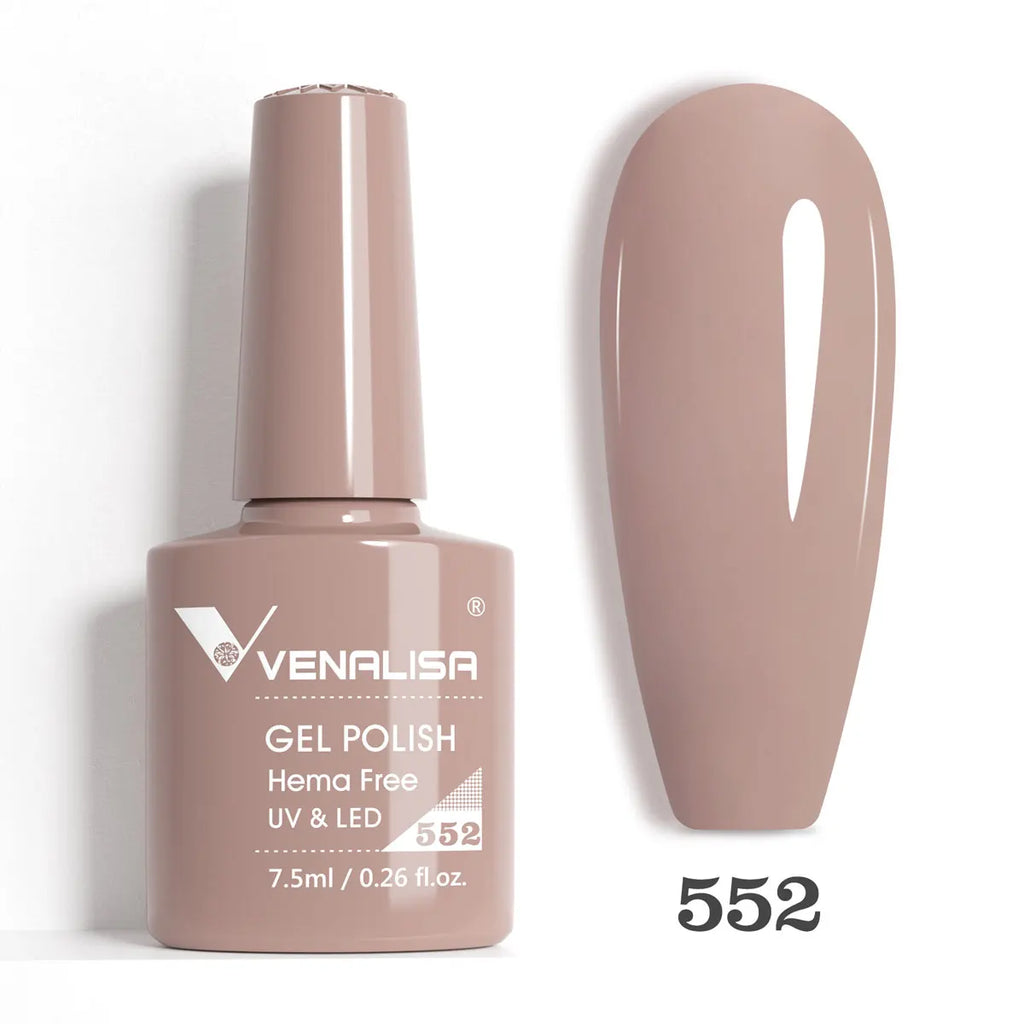 Venalisa VIP5 Nail Gel Polish HEMA/TPO FREE Full Coverage Beautiful Semi Permanent Soak Off UV LED Gel Nail Polish Gel Lacquer