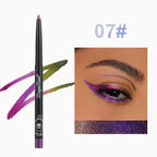 Chameleon Eyeliner Gel Pen Waterproof Shiny Chrome Eye Shadow Liner Pencil Glitter Pearl Green Gold Lying Silkworm Eyes Makeup