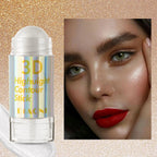 6 Colors 3D Face Brighten Highlighter Bar Cosmetic Face Contour Bronzer Shimmer Highlighter Stick Concealer Cream Makeup tool