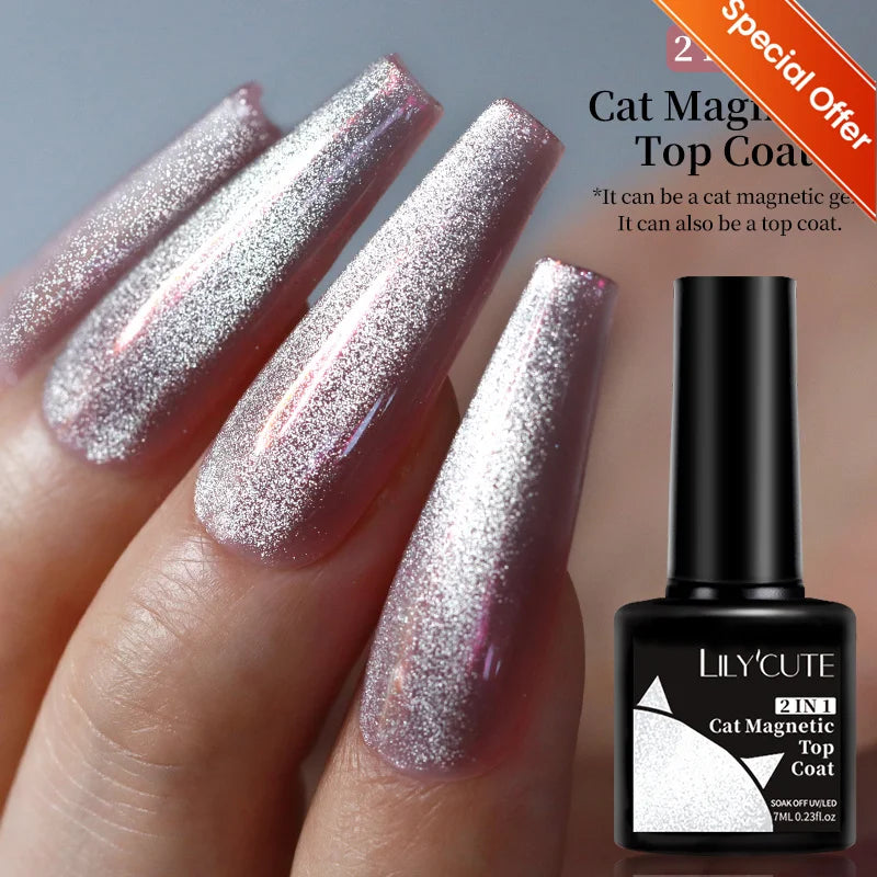 LILYCUTE 5ML Metallic Painting Liner Gel Nail Polish Super Bright Gold Silver Mirror Drawing Gel Semi Permanent Line French Nail