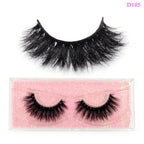 False Eyelashes 3D Mink Lashes Soft Fluffy Natural Long Fake Lashes Full Stripe False Eyelash Volume Eye Lashes for Makeup D101