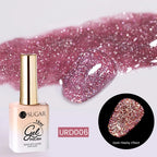UR SUGAR 15ml Champagne Gold Sliver Reflective Glitter Gel Nail Polish Varnish Semi Permanent Soak Off UV Gel For Manicure Art