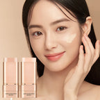 Base makeup foundation stick - Fully moisturizes and covers acne, eyes and stains, convenient for travel