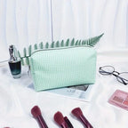Personalized Striped Toiletry Bag - Custom Embroidered, Portable Polyester Cosmetic Storage, Ideal for Travel, School Dorm & Hom