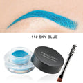 HANDAIYAN 12 Color Waterproof Eyebrow Cream Professional Eyeliner Eyebrow Gel High Brow Tint Black Eye Brow Makeup Tools