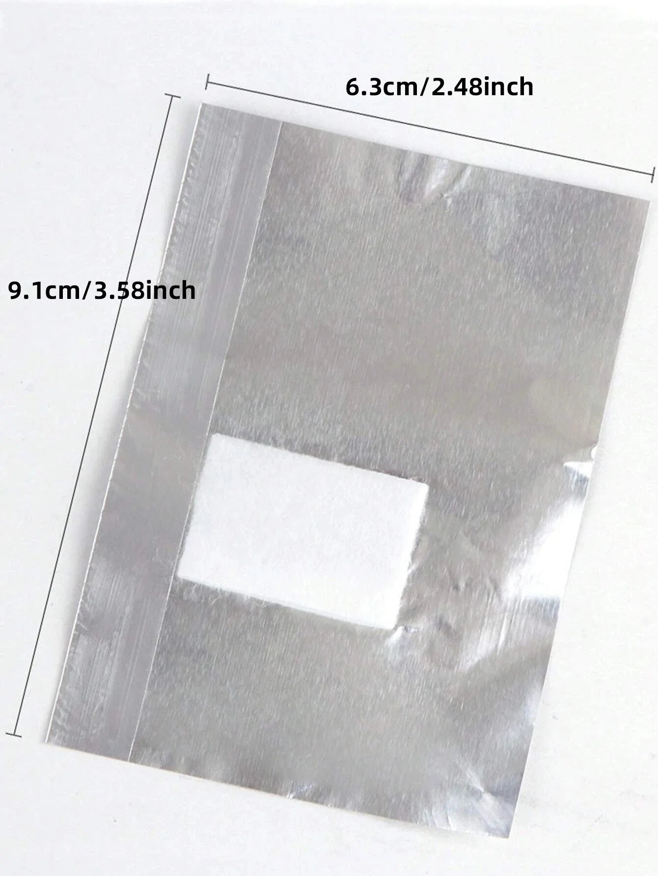 100pcs Aluminium Foil Gel Nail Polish Remover Wraps Acetone Nail Art Accessories Soak Off Removal Cleaner Salon Manicure Tools