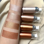Liquid Highlighter Makeup Smooth Shine Shimmer Glitter Body Highlighter Liquid Cream Foundation Long Lasting Body Cosmetics