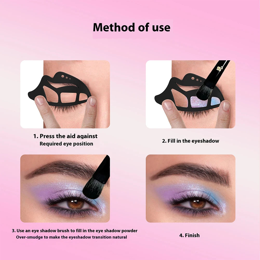 Eyeshadow Stencils Eyeshadow Shaper Make Up Stencils Eye Makeup Tools Eye Makeup Aid Tool Eye Liner Applicator For Beginners