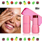Water Jelly Tint Stick, Milk Cooling Water Jelly Tint Lip Gloss, Milk Jelly Tint Jelly Blush Stick, Sheer Lip & Cheek Stain