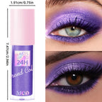 8 Color Metallic Waterproof Liquid 1PC Eyeshadow-High Shine Long-Lasting & Smudge-Proof Korean Makeup Gifts Glitter Eye Shadow