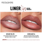 1PC Matte Lip Liner Pen - Long-Lasting, Waterproof, Easy Glide, Moisturizing Suitable for All Skin Types, Lip Makeup