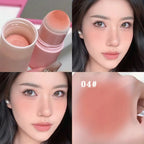 Matte Blush Stick for Vibrant Brightening Makeup Enhances Skin Tone Great Christmas Present for Women and Girls
