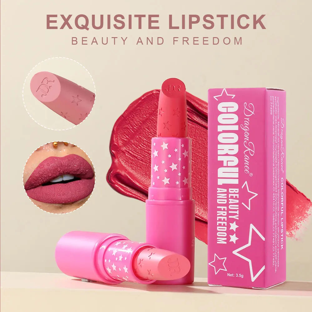 Lipstick Matte Versatile Waterproof Lip Gloss Long-Lasting Whitening Lip Mud Non-Fading Non-Stick Lip Gloss