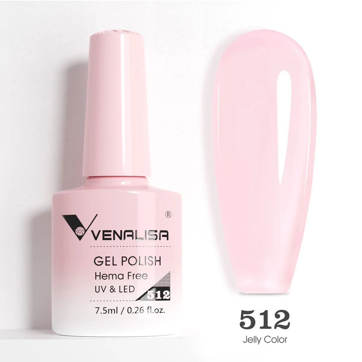 Venalisa VIP5 Nail Gel Polish HEMA/TPO FREE Full Coverage Beautiful Semi Permanent Soak Off UV LED Gel Nail Polish Gel Lacquer