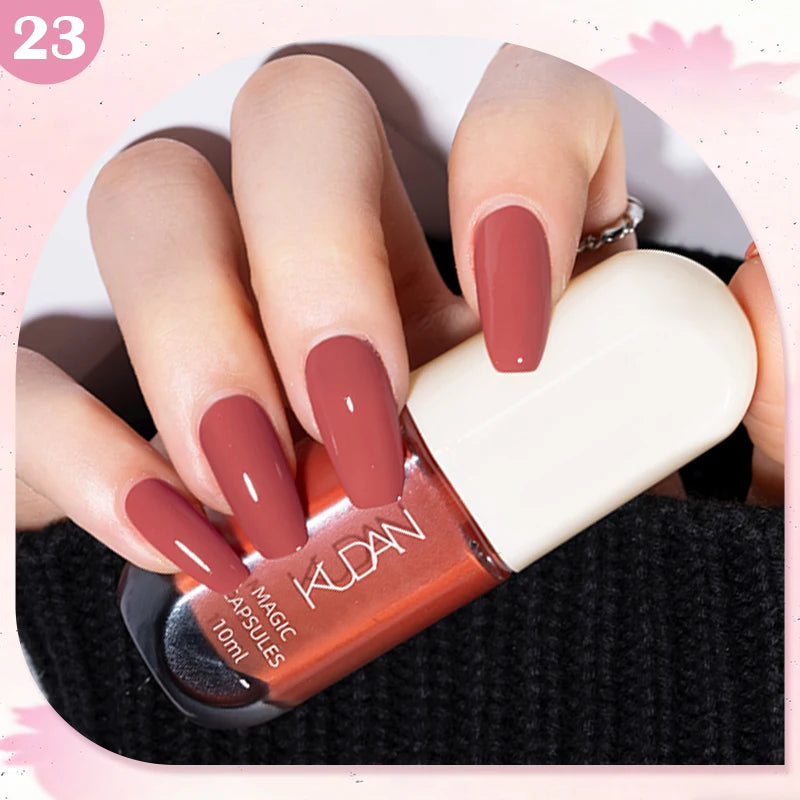 10ml Water-Based Peel Off Nail Polish 40 Colors Long Lasting Quick Drying No Need of Lamp to Cure Nail Supplies Manicure Nails