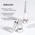 Lakerain Lip Plumper Deep Hydration Long-Lasting Nourishment High-Shine Gloss Shining Voluminous Finish Lip Moisturizing Liquid