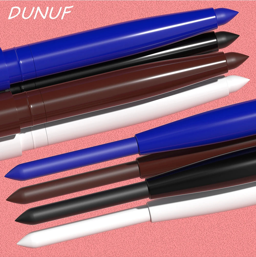 Waterproof Matte Blue Eyeliner Gel Pencil Ultra-fine Smooth Quick Dry Non-Smudge Easy Wear Black Brown White Eyeliner Pen Makeup