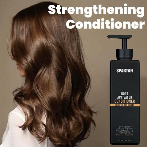 SPARTAN Strengthen Hair Growth Shampoo Improves hair's strength and elasticity strengthens roots Smoothing Hair Care