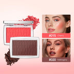 Blush Matte Natural Cheek Tint Brighten Face Waterproof Face Contouring Cosmetics Blush Powder Soft Female Makeup For Cheeks