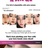 HERORANGE youth monochrome makeup eye shadow ins pearlescent fine flash natural delicate mashed potato eye shadow plate