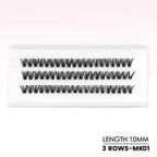 WOSHEER Lash Clusters Kit Lash Spikes Eyelash Clusters Volume Individual Lashes DIY Spiky Lash Extension Manga Clusters Eyelash