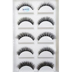 New 5 Pairs Natural 3D False Eyelashes Makeup Mink Eyelash Fake Eye Lashes Faux Cils Make Up Beauty Maquillaje Tools H13 Cat