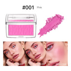 Blush Matte Natural Cheek Tint Brighten Face Waterproof Face Contouring Cosmetics Blush Powder Soft Female Makeup For Cheeks