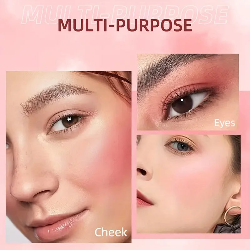 Matte Blush Stick for Vibrant Brightening Makeup Enhances Skin Tone Great Christmas Present for Women and Girls