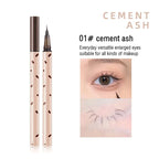 Ultra Thin Head Eyeliner Liquid Pen Upper And Lower Eyelashes Eyeliner Pen Waterproof Smooth Not Easy To Apply Eyeliner Pen
