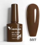 Venalisa VIP5 Nail Gel Polish HEMA/TPO FREE Full Coverage Beautiful Semi Permanent Soak Off UV LED Gel Nail Polish Gel Lacquer