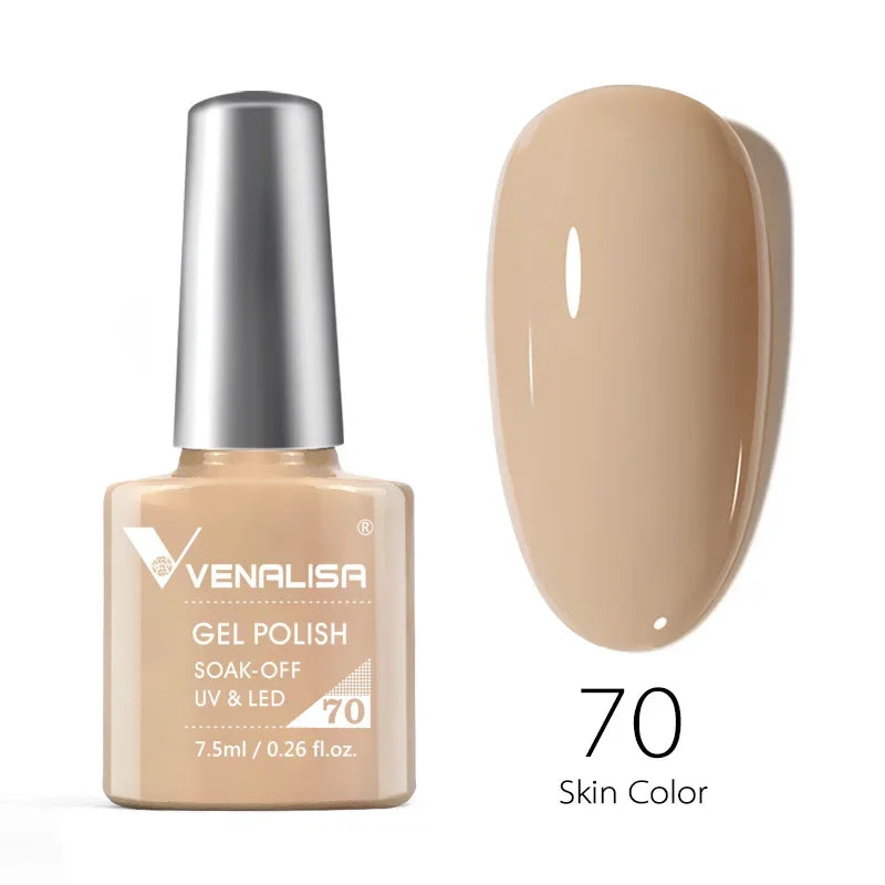 Venalisa VIP4 Nail Gel Polish HEMA/TPO FREE Full Coverage Beautiful Semi Permanent Soak Off UV LED Gel Nail Polish Gel Lacquer