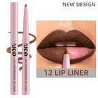 1PC Waterproof Matte Lip Liner Contours Lips in Shades Sexy Red Lipstick Natural Color Lip Makeup Hydrating Lip Cosmetic Gifts
