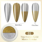 PUENTE 5ml Metallic Painting Liner Gel Polish Bright Mirror Effect Semi-Permanent UV Nail Varnish For Stunning French Nail Art