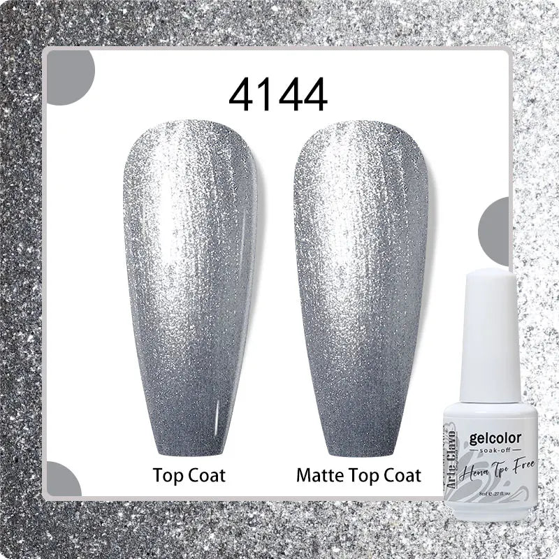 Arte Clavo 8ml HEMA TPO Free Gel Nail Polish Nail Art Manicure Semi Permanent Gel UV Hybrid Varnishes Base Top Coat Enamels New