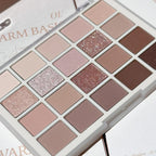 20 Colors Low Saturation Korean Eyeshadow Palette Purple Matte Pearlescent Long Lasting Waterproof Glitter Eye Shadow Eye Makeup