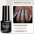 LILYCUTE 7ml Metallic Gel Nail Polish Red Chrome Effect Soak Off UV Gel Varnish Semi Permanent Nail Art Manicure Base Top Coat