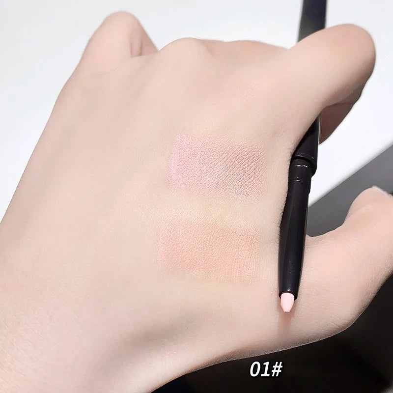 Ultra-fine Gel Eyeliner Pencil Pink Apricot Under Eye Liner Pen Waterproof Matte Aegyosal Lying Silkworm Quick Drying Eye Makeup