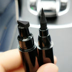 1 Pcs Black Wings Stamp Liquid Eyeliner Waterproof Smudge Proof Quick Dry Precise Tip Beginner Friendly Y2K Party & Daily Makeup
